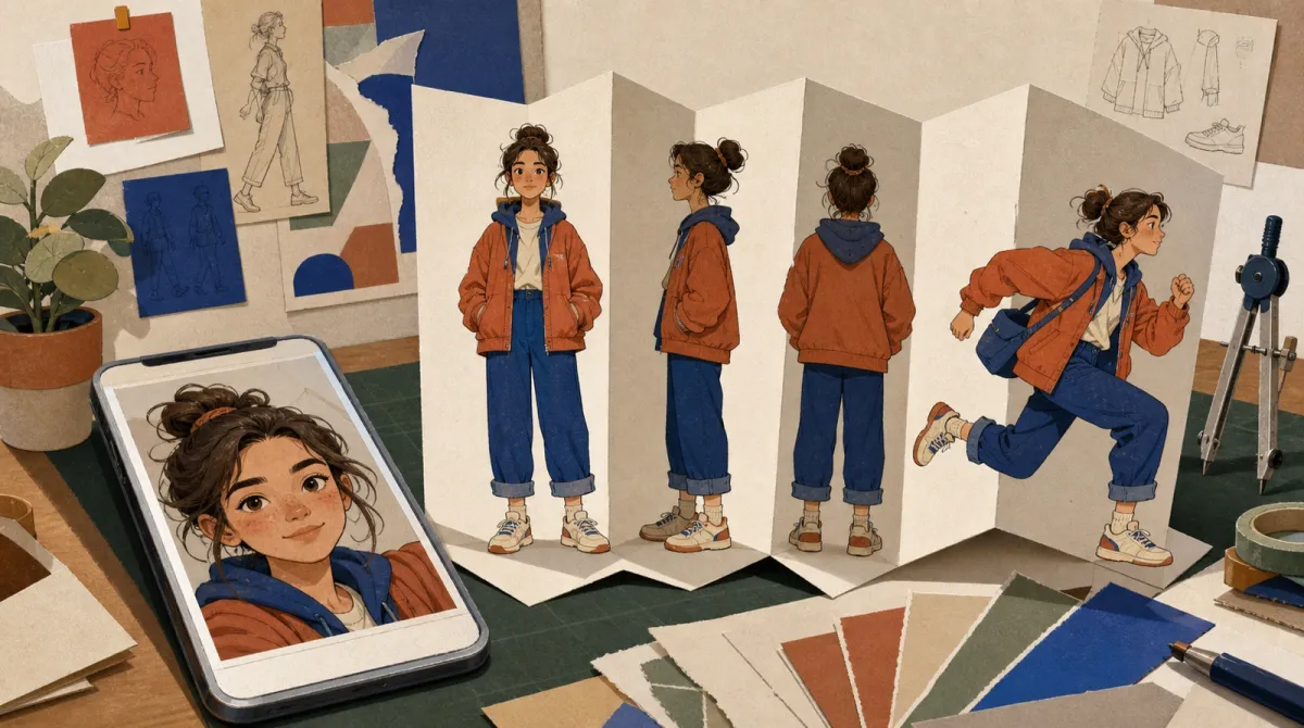From a Single Selfie to a Full Character Sheet: The Complete Workflow